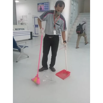 Office Boy/Girl Sweeping lobby utama 16 04 2022