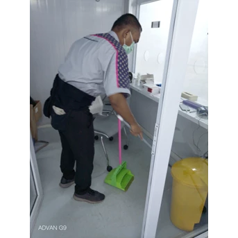 office boy/girl sweeping ruang swab 28/04 2022