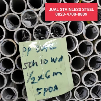 pipa stainless steel welded sch 40-5
