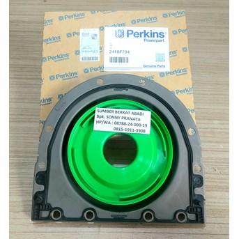 PERKINS 2418F704 REAR OIL SEAL HOUSING - GENUINE