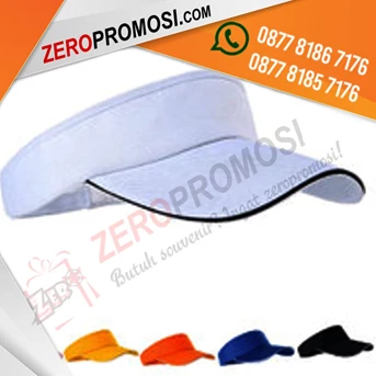 souvenir topi golf/visor/tenis custom promosi-1