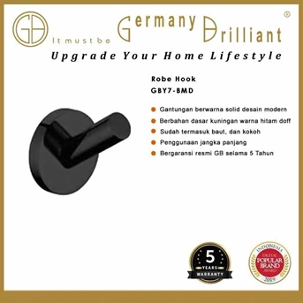 germany brilliant robe hook gby7-bmd-2