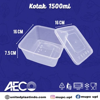 thinwall aeco kotak / wadah makanan / food container-4