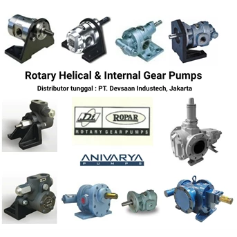 gear pump helikal bg - 075 pompa roda gigi - 3/4 inci-1