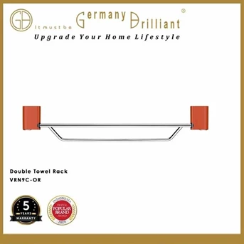 germany brilliant double towel rack vrn9c-or-3