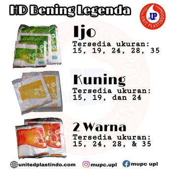 hd bening legenda kuning / plastik bening / kresek bening-2