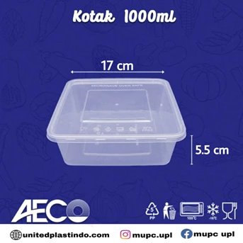 thinwall aeco kotak / wadah makanan / food container-3