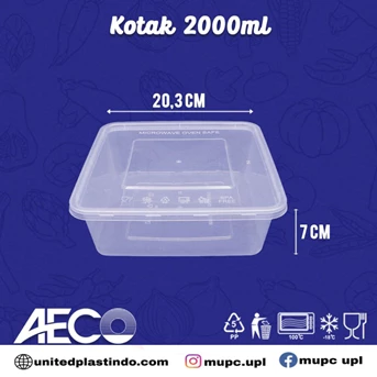 thinwall aeco kotak / wadah makanan / food container-5