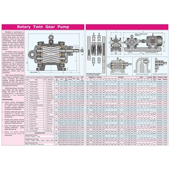 gear pump rotari dirb 300l pompa roda gigi - 3 inci-3
