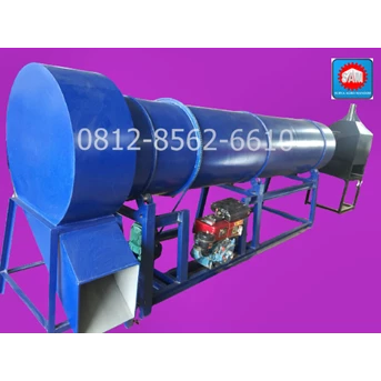 Mesin Pengering Kacang Tanah Model Dryer Rotary