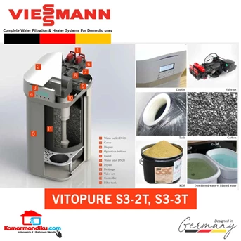 viessmann water softener - vitopure s3-2t filter penjernih air auto-7