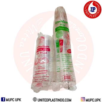 twin cup + tutup / cup 32oz-2