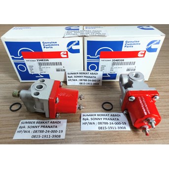 CUMMINS 3348326 3348327 SOLENOID 24V VALVE ENGINE KTA19 KTA38 KTA50