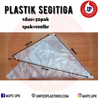 plastik segitiga mantap