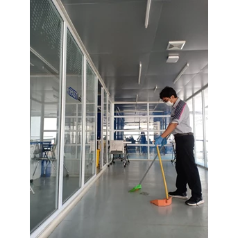 Office Boy/Girl Sweeping ruang customer service 13/6/22