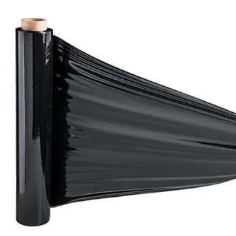 plastik wrapping warna hitam 200 meter 17 micron/plastik packing-2
