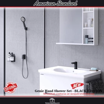 american standard genie hand shower set black edition pressure booster-1