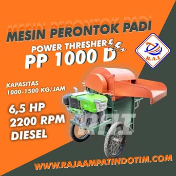 Mesin Perontok Padi ( Mesin Pengolah Padi ) Diesel