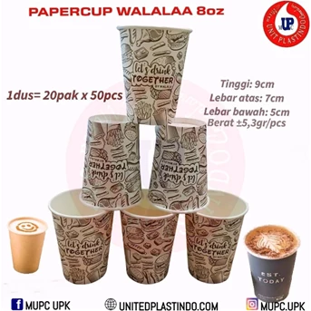 PaperCup Walala 8oz