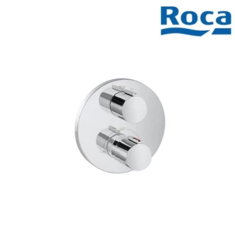 roca t-1000 - concealed wall-mounted thermostatic bath or shower mixer-1
