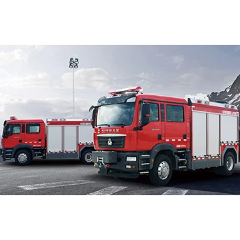 rescue fire fighting vehicle