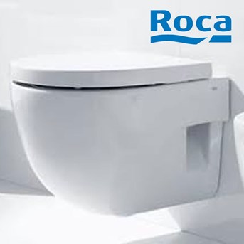 Roca Meridian Wall Hung Toilet All in one tanpa tangki penampungan air