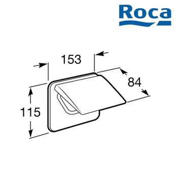 Roca Hotels 2.0 - Toilet Roll Holder