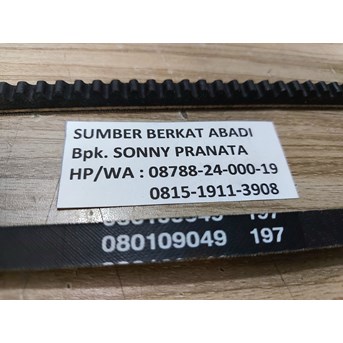 PERKINS V BELT 080109049 FAN BELT 080109049 - GENUINE