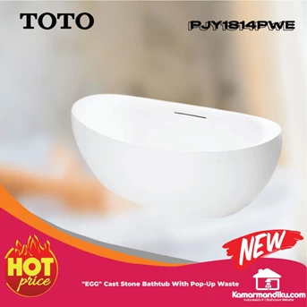 Promo Toto bathtub Free standing terbaru PJY1814PWE