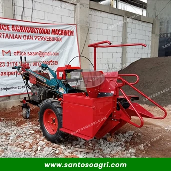 mesin panen jagung berbasis traktor roda dua mesin di belakang-1