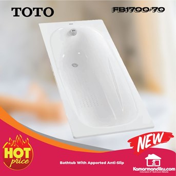TOTO Bathtub FB1700-70 Tanpa Hand Grips