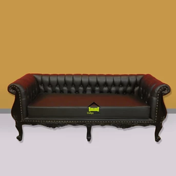 Sofa Ruang Tamu Clasic Modern Warna Black Cantik Kerajinan kayu