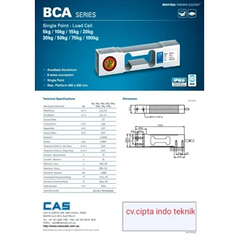 load cell cas type bca-1