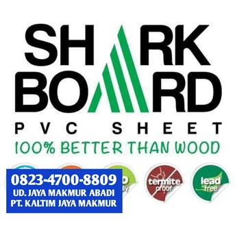 pvc board sharkboard bontang murah