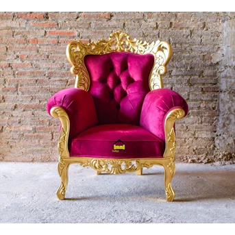 kursi tamu mewah cantik warna gold lisano kerajinan kayu-1