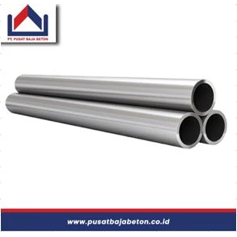 pipa stainless 304 1/4 inch sch 10 x 6 mtr seamless