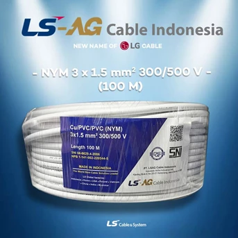 kabel listrik ls nym 3 x 1,5 mm, 3 x 2,5 mm, 4 x 1,5 mm, 4 x 2,5 mm-3