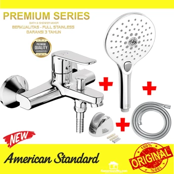 American Standard Promo shower mixer New + hand shower set Premium