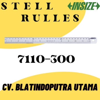 insize steel rules type 7110-300-1