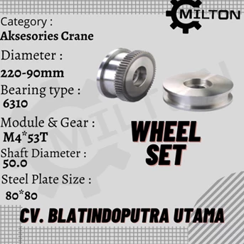 wheel set 220-90*m4-2