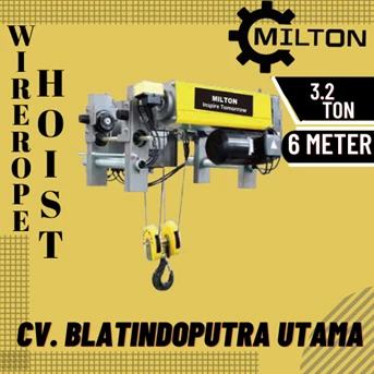 milton wire rope hoist lifting height 6 m-1