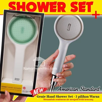 Keran Shower American Standard Agate + Genie semburan air kencang Cold
