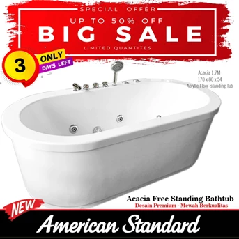 american standard sale promo bathtub acacia 170 cm harga khusus 3 hr-1
