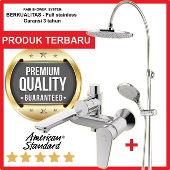 Premium shower set american standard bonus rak handuk stock terbatas