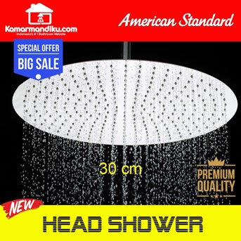 American standard IDS rain shower head spare part 30 cm w/o arm
