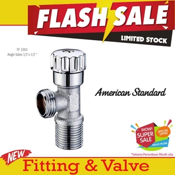 American Standard Stop Angle Valve kran wastafel water heater New