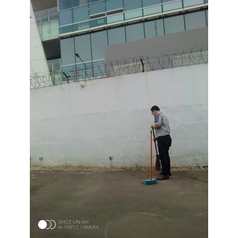 office boy/girl sweeping halaman belakang tendean 01 agustus 2022