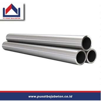 pipa stainless 304 2 1/2 inch sch 40 x 6 mtr welded