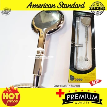 american standard shower bar with soap dish cocok untuk semua keran-3