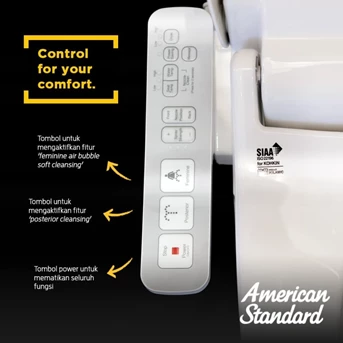 american standard pristine e-bidet deodorizer with dryer heated seat-4